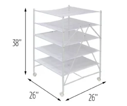 White 5-Tier Flat Drying Rack 7 White 5-Tier Flat Drying Rack -Cuisinart Store 810669735 A0 4