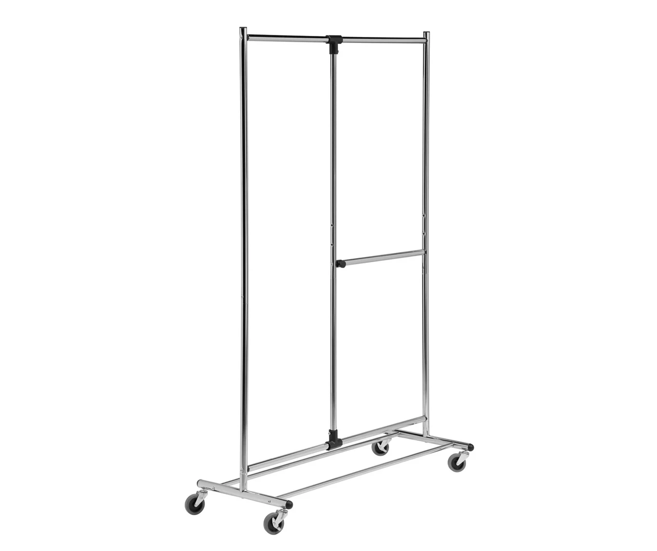 Chrome 2-Tier Garment Rack 1 Chrome 2-Tier Garment Rack