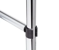 Chrome Dual Bar Rolling Garment Rack 10 Chrome Dual Bar Rolling Garment Rack -Cuisinart Store 810669740 A0 3