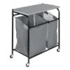 Gray Double Laundry Sorter & Ironing Table