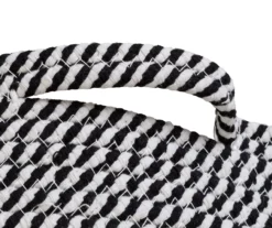 Gray & White Stripe 3-Piece Cotton Rope Nesting Basket Set 13 Gray & White Stripe 3-Piece Cotton Rope Nesting Basket Set -Cuisinart Store 810669770 A0 6