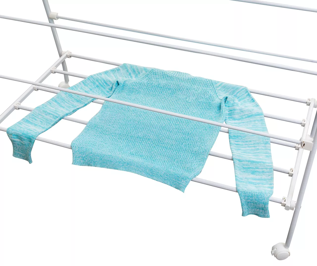 White A-Frame Drying Rack 2 White A-Frame Drying Rack - Image 2