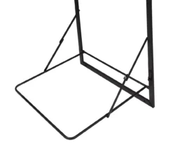 Black & Walnut-Finish Wall-Mounted Hamper With Shelf -Cuisinart Store 810669783 A0 4