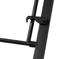 Black & Walnut-Finish Wall-Mounted Hamper With Shelf -Cuisinart Store 810669783 A0 5