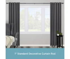 Kenney Mary 1" Adjustable Curtain Rod 16 Kenney Mary 1" Adjustable Curtain Rod -Cuisinart Store 810679517 A0 02