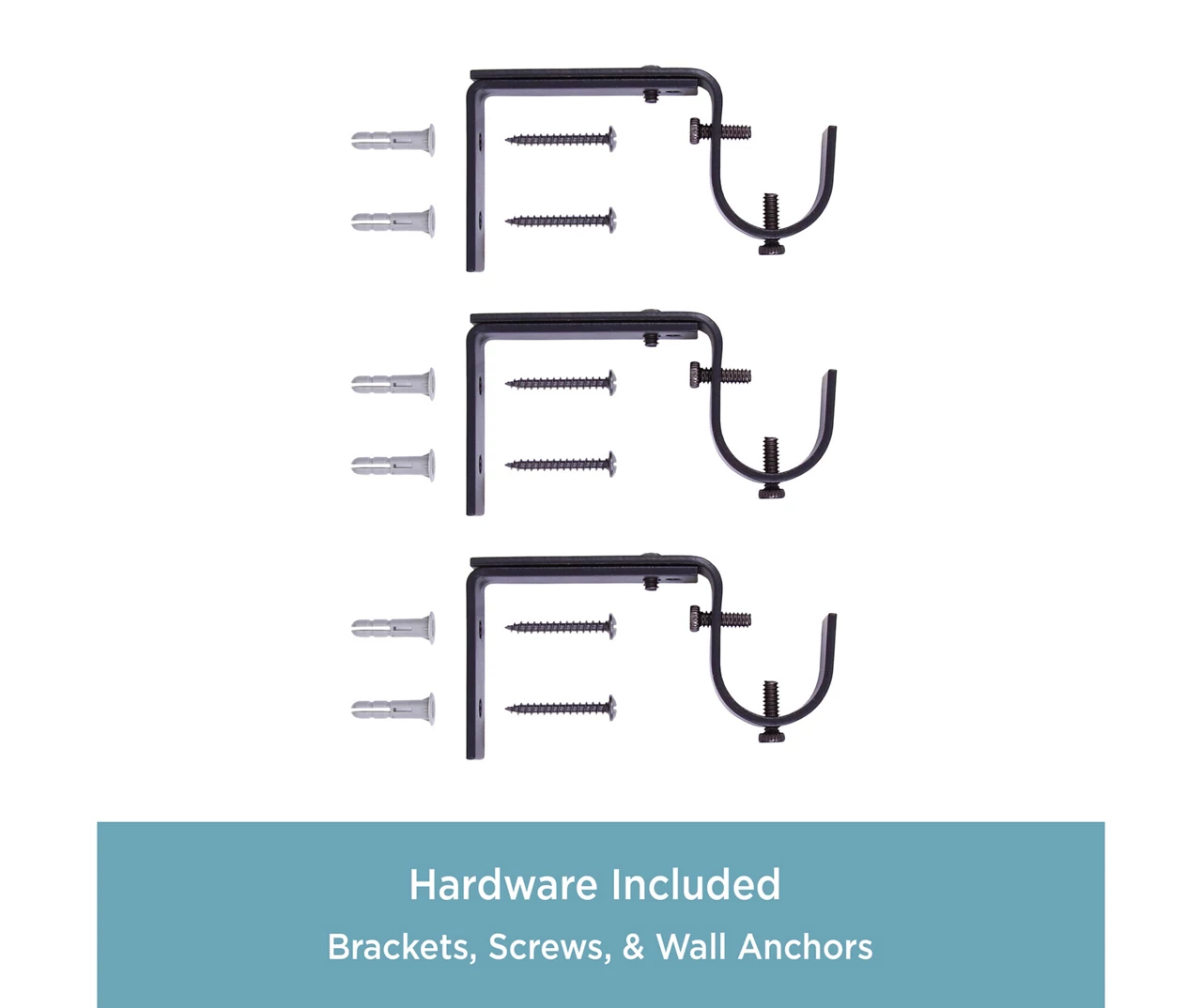 Kenney Mary 1" Adjustable Curtain Rod 6 Kenney Mary 1" Adjustable Curtain Rod - Image 6