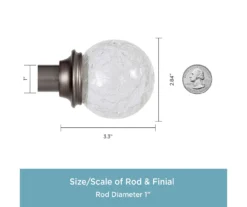 Kenney Walden 1" Adjustable Curtain Rod -Cuisinart Store 810679519 A0 03