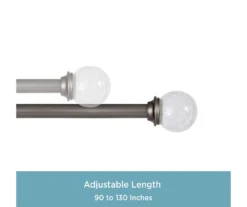 Kenney Walden 1" Adjustable Curtain Rod -Cuisinart Store 810679519 A0 04