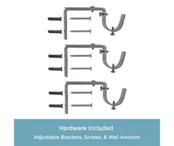 Kenney Walden 1" Adjustable Curtain Rod -Cuisinart Store 810679519 A0 05