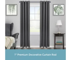 Kenney Astrid 1" Adjustable Curtain Rod -Cuisinart Store 810679524 A0 02