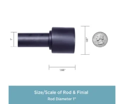 Kenney Astrid 1" Adjustable Curtain Rod -Cuisinart Store 810679524 A0 03