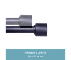 Kenney Astrid 1" Adjustable Curtain Rod -Cuisinart Store 810679524 A0 04