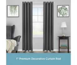 Kenney Astrid 1" Adjustable Curtain Rod -Cuisinart Store 810679526 A0 02