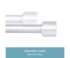 Kenney Astrid 1" Adjustable Curtain Rod -Cuisinart Store 810679526 A0 04