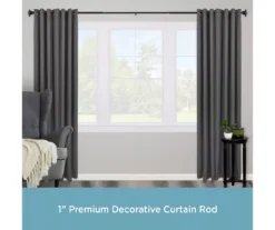 Kenney Mission 1" Adjustable Curtain Rod 25 Kenney Mission 1" Adjustable Curtain Rod -Cuisinart Store 810679527 A0 02