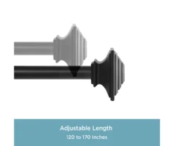 Kenney Mission 1" Adjustable Curtain Rod 27 Kenney Mission 1" Adjustable Curtain Rod -Cuisinart Store 810679527 A0 04