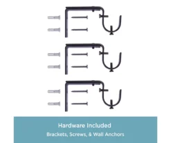 Kenney Mission 1" Adjustable Curtain Rod 36 Kenney Mission 1" Adjustable Curtain Rod -Cuisinart Store 810679528 A0 05