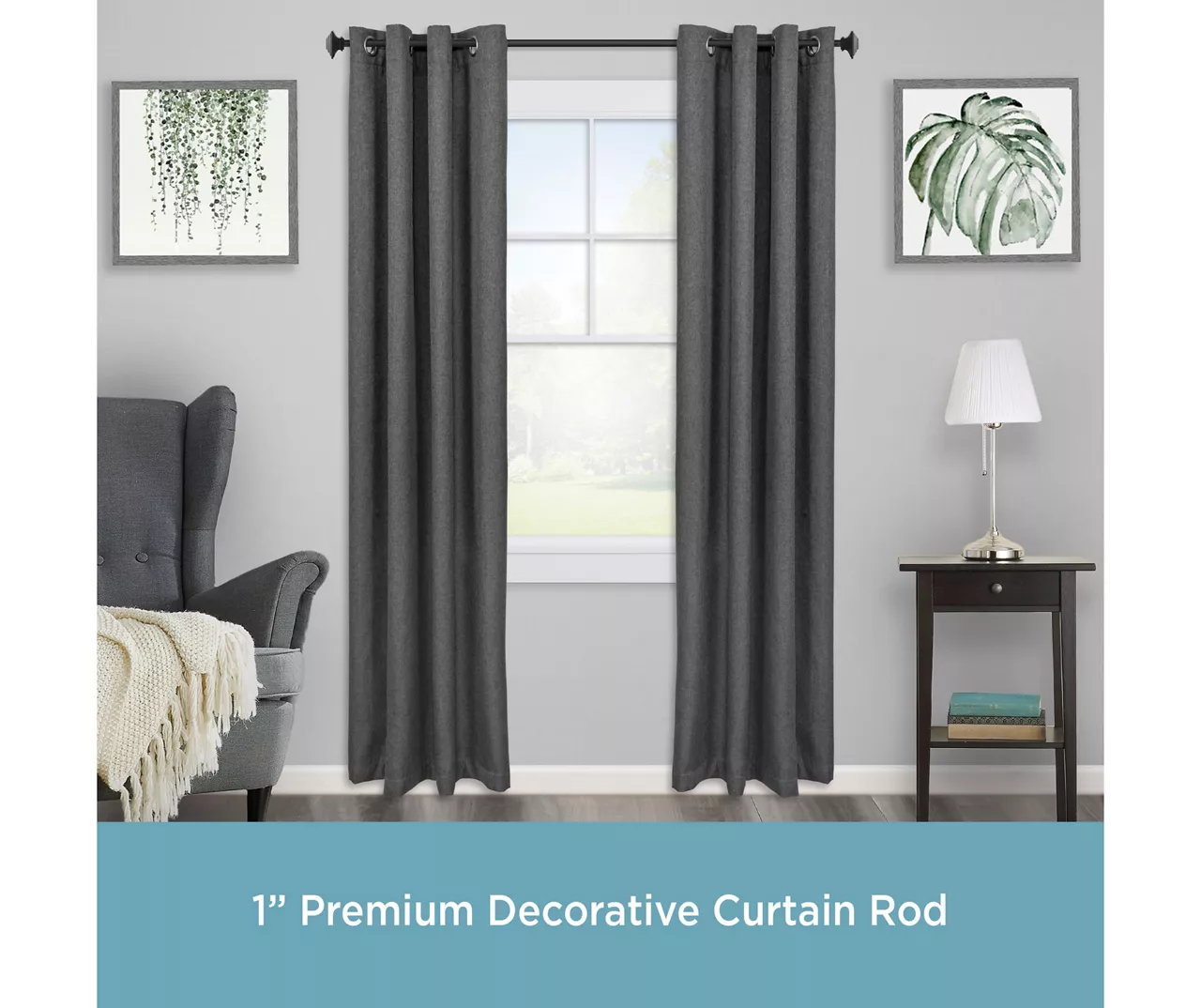 Kenney Mission 1" Adjustable Curtain Rod 10 Kenney Mission 1" Adjustable Curtain Rod - Image 10