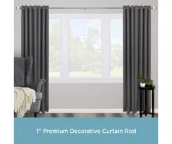 Kenney Khalessi 1" Adjustable Curtain Rod 26 Kenney Khalessi 1" Adjustable Curtain Rod -Cuisinart Store 810679530 A0 02