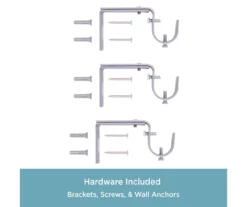 Kenney Khalessi 1" Adjustable Curtain Rod 29 Kenney Khalessi 1" Adjustable Curtain Rod -Cuisinart Store 810679530 A0 05