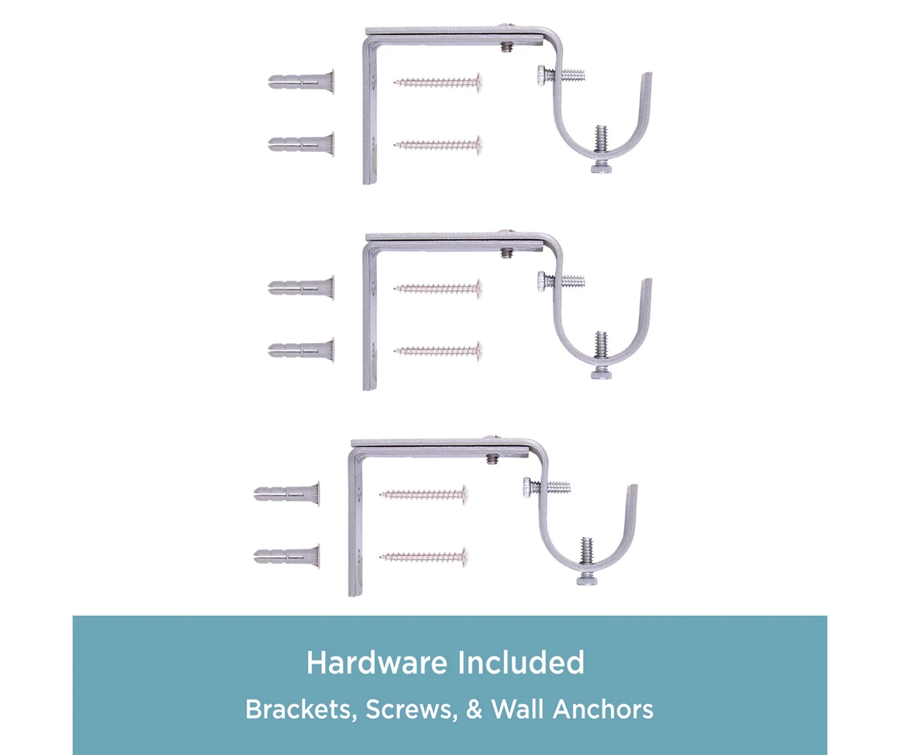 Kenney Khalessi 1" Adjustable Curtain Rod 11 Kenney Khalessi 1" Adjustable Curtain Rod - Image 11