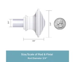 Kenney Mission 3/4" Adjustable Curtain Rod -Cuisinart Store 810679539 A0 03