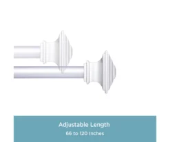 Kenney Mission 3/4" Adjustable Curtain Rod -Cuisinart Store 810679539 A0 04