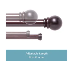 Kenney Hamlin 1" Adjustable Curtain Rod -Cuisinart Store 810679540 A0 04