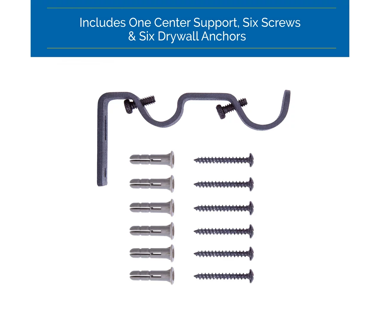 Sun Zero Bronn 3/4" Wrap Adjustable Double Curtain Rod 13 Sun Zero Bronn 3/4" Wrap Adjustable Double Curtain Rod - Image 13