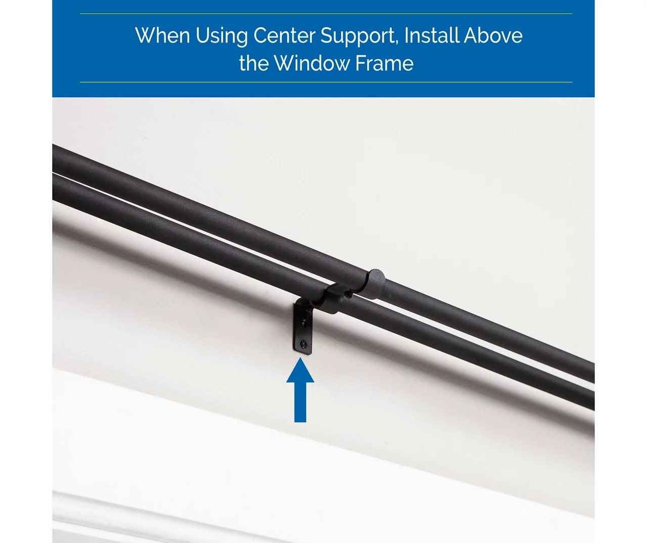 Sun Zero Bronn 3/4" Wrap Adjustable Double Curtain Rod 14 Sun Zero Bronn 3/4" Wrap Adjustable Double Curtain Rod - Image 14