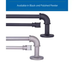 Sun Zero Bronn 3/4" Wrap Adjustable Double Curtain Rod 35 Sun Zero Bronn 3/4" Wrap Adjustable Double Curtain Rod -Cuisinart Store 810679541 A0 07