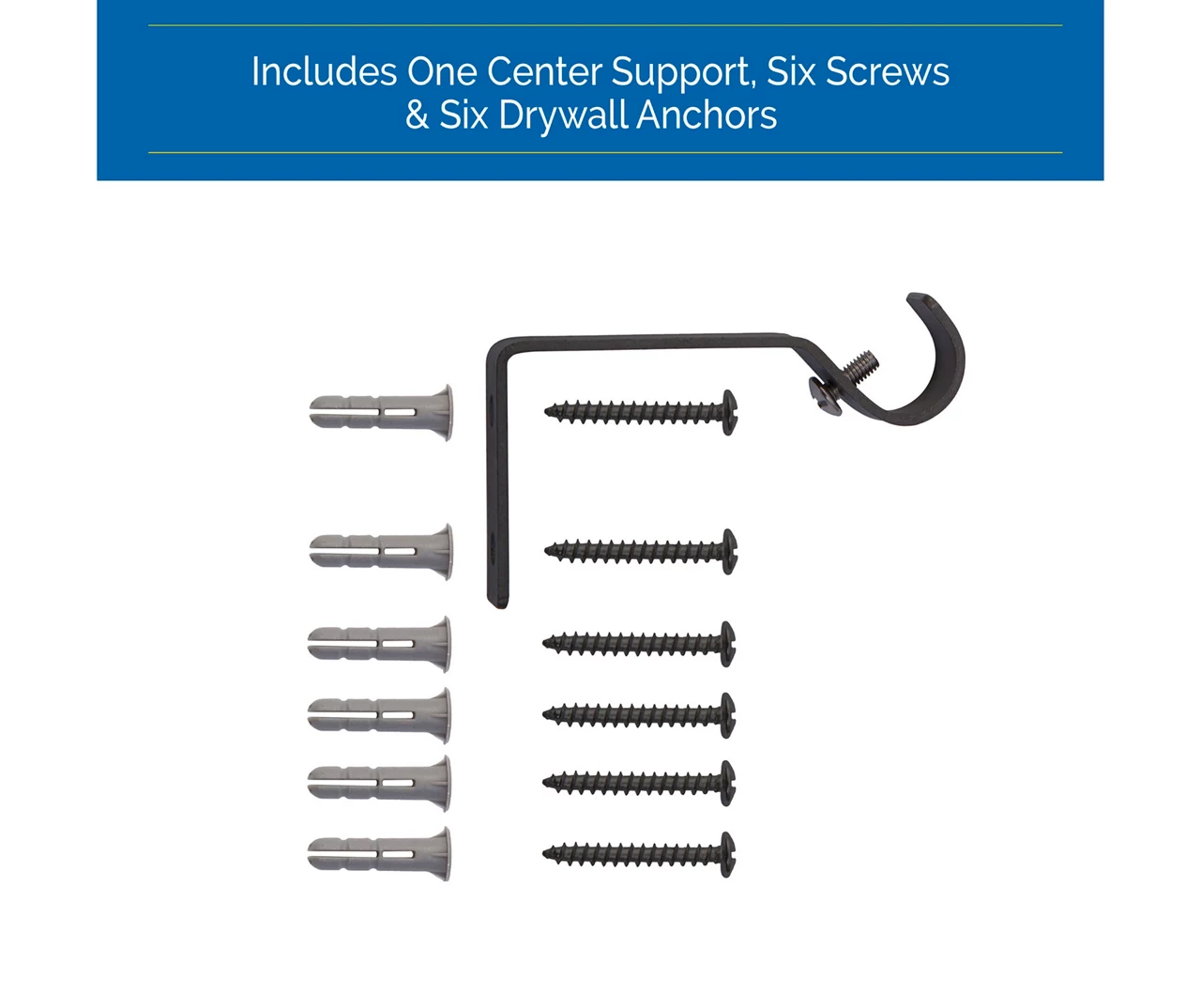 Sun Zero Bronn 3/4" Wrap Adjustable Curtain Rod 9 Sun Zero Bronn 3/4" Wrap Adjustable Curtain Rod - Image 9