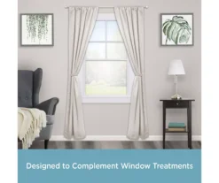 Kenney Chelsea 5/8" Curtain Holdback Hooks, 2-Pack -Cuisinart Store 810679553 A0 03