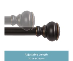 Kenney Terry 1" Adjustable Curtain Rod -Cuisinart Store 810679558 A0 03