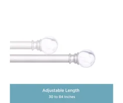 Kenney Marble 1" Adjustable Curtain Rod 26 Kenney Marble 1" Adjustable Curtain Rod -Cuisinart Store 810679563 A0 03