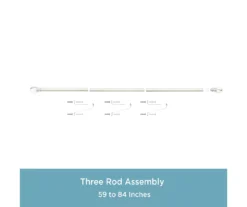 Kenney Marble 1" Adjustable Curtain Rod 29 Kenney Marble 1" Adjustable Curtain Rod -Cuisinart Store 810679563 A0 06