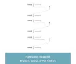 Kenney Marble 1" Adjustable Curtain Rod 30 Kenney Marble 1" Adjustable Curtain Rod -Cuisinart Store 810679563 A0 07