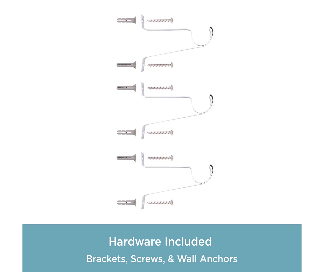 Kenney Marble 1" Adjustable Curtain Rod 15 Kenney Marble 1" Adjustable Curtain Rod - Image 15