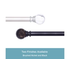 Kenney Marble 1" Adjustable Curtain Rod 31 Kenney Marble 1" Adjustable Curtain Rod -Cuisinart Store 810679563 A0 08