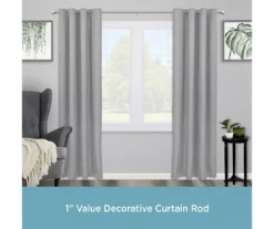 Kenney Layla 1" Adjustable Curtain Rod 25 Kenney Layla 1" Adjustable Curtain Rod -Cuisinart Store 810679566 A0 02