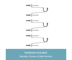 Kenney Layla 1" Adjustable Curtain Rod 30 Kenney Layla 1" Adjustable Curtain Rod -Cuisinart Store 810679566 A0 07