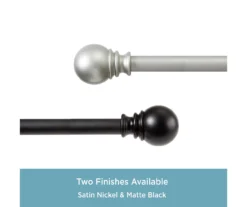 Kenney Layla 1" Adjustable Curtain Rod 31 Kenney Layla 1" Adjustable Curtain Rod -Cuisinart Store 810679566 A0 08