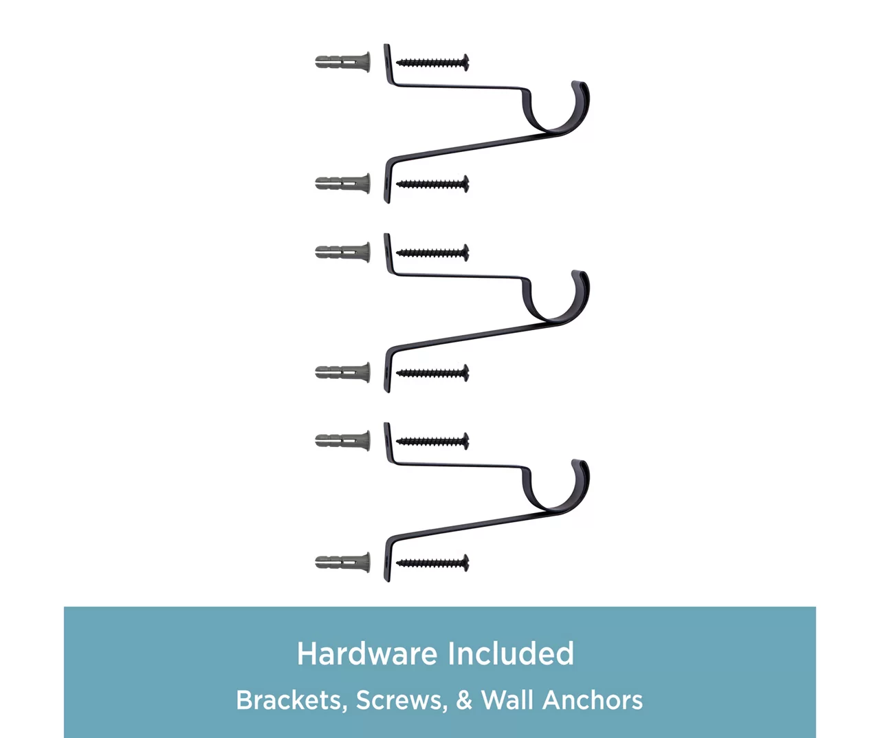 Kenney Layla 1" Adjustable Curtain Rod 8 Kenney Layla 1" Adjustable Curtain Rod - Image 8