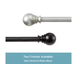 Kenney Layla 1" Adjustable Curtain Rod 24 Kenney Layla 1" Adjustable Curtain Rod -Cuisinart Store 810679567 A0 08