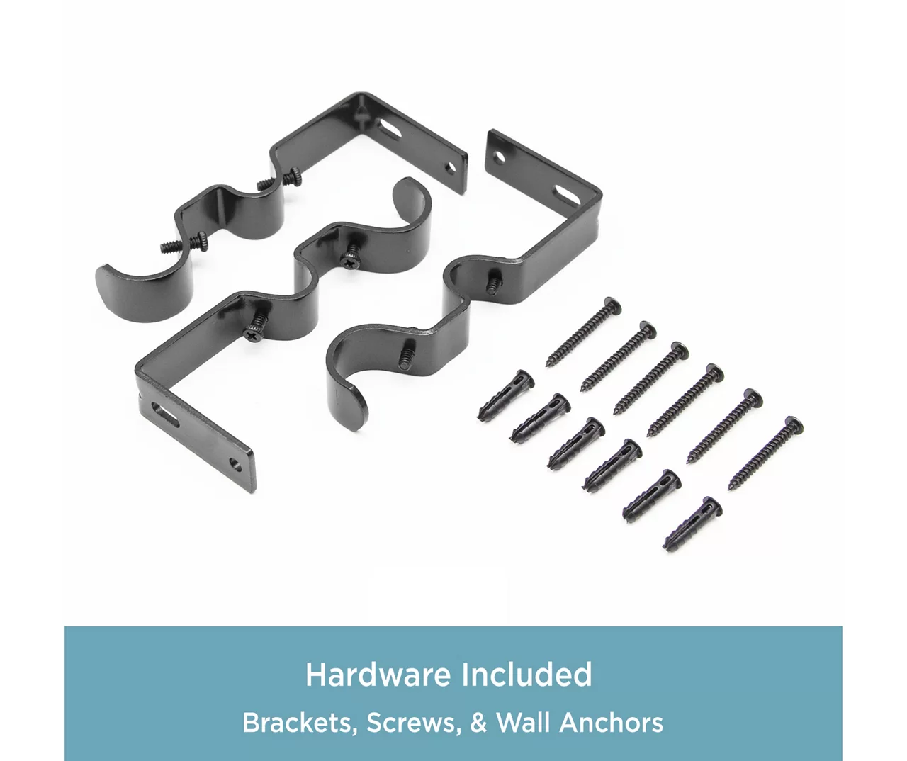 Kenney Edith Adjustable Double Curtain Rod 10 Kenney Edith Adjustable Double Curtain Rod - Image 10