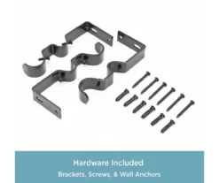 Kenney Edith Adjustable Double Curtain Rod 15 Kenney Edith Adjustable Double Curtain Rod -Cuisinart Store 810679569 A0 05