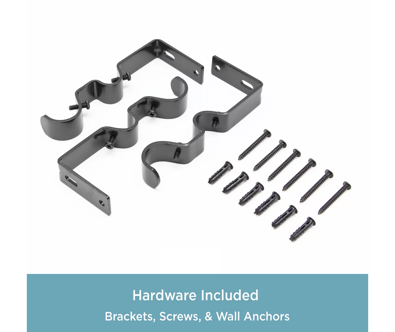 Kenney Edith Adjustable Double Curtain Rod 6 Kenney Edith Adjustable Double Curtain Rod - Image 6