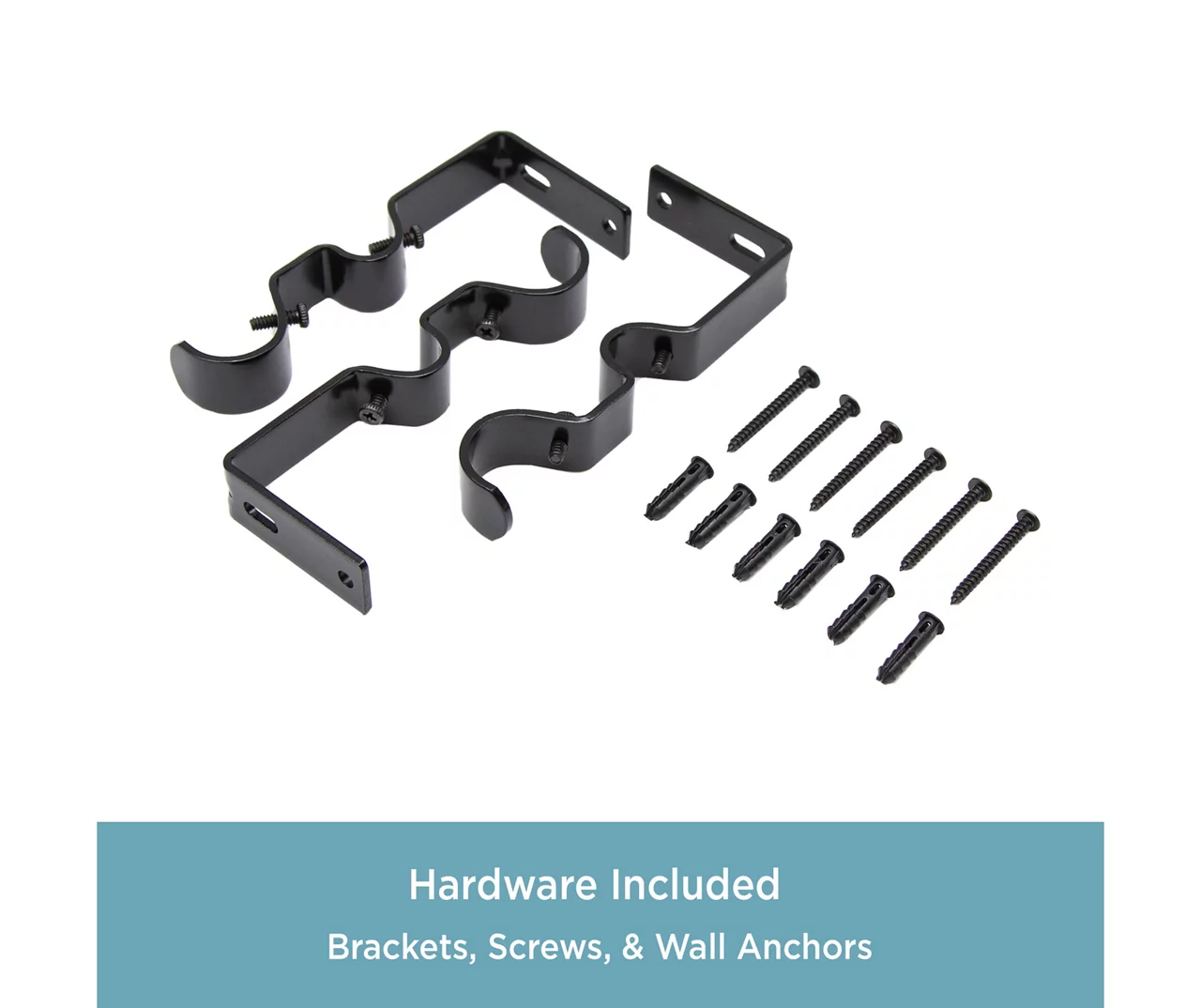 Kenney Mission 1" Adjustable Double Curtain Rod 10 Kenney Mission 1" Adjustable Double Curtain Rod - Image 10