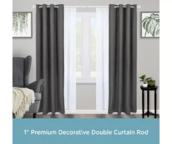 Kenney Hamlin 1" Adjustable Curtain Rod -Cuisinart Store 810679572 A0 02