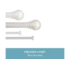 Kenney Hamlin 1" Adjustable Curtain Rod -Cuisinart Store 810679573 A0 04